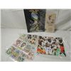 Image 1 : BOX LOT FOOTBALL PLAYER CARDS, PHOTOS, MORE