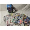 Image 1 : BOX LOT ASSORTED BASEBALL CARDS, SOFTBALL, FIGURE