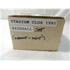 Image 2 : 1991 STADIUM CLUB BASEBALL CARD SET