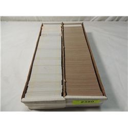 LOT 2 1991 & 1993 TOPPS BASEBALL PLAYER CARD SETS