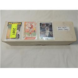 600 MISC SPORTS PLAYER CARDS