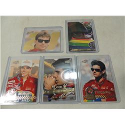 LOT 5 JEFF GORDON TRADING CARDS