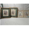 Image 1 : LOT 4 MATTED FRAMED DRAWINGS