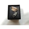 Image 1 : LOT 2 CHARMS TYPEWRITER CHARM & FROG CHARM