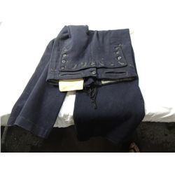 VINTAGE WOOL NAVY UNIFORM PANTS
