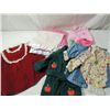 Image 1 : BOX LOT DOLL CLOTHES ASSORTED