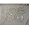 Image 1 : 5 IMPERIAL GLASS CANDLEWICK DESIGN PLATES