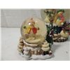 Image 2 : LOT 4 SNOWMAN SNOW GLOBES