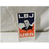 Image 2 : LOT 12 LBJ FOR USA POSTCARDS
