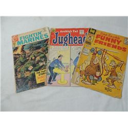 LOT 3 VINTAGE MIXED COMICS
