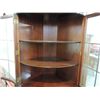 Image 5 : ELEGANT CORNER CURIO CABINET