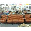 Image 1 : BEAUTIFUL LEATHER SOFA & TWO CHAIRS