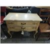 Image 2 : FRENCH PROVINCIAL 2 DRAWER PARLOR TABLE