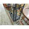 Image 3 : WROUGHT IRON FIREPLACE SET