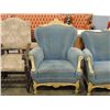 Image 2 : 3 PIECE COUNTRY FRENCH SOFA & CHAIRS