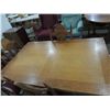 Image 2 : VINTAGE DINNING TABLE & 6 CHAIRS.