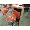 Image 4 : RETRO 1970S 6 STOOL BAR