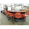 Image 5 : RETRO 1970S 6 STOOL BAR