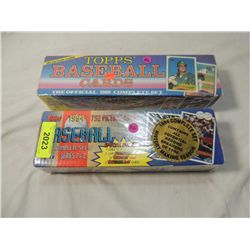 1991 FLEER & 1990 UPPER DECK BASEBALL CARD SET