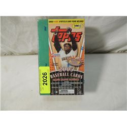2005 TOPPS BASEBALL CARDS SERIES 2