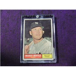 1961 TOPPS MICKEY MANTLE #300 BASEBALL CARD