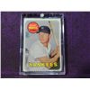 Image 1 : 1969 TOPPS MICKEY MANTLE #500 BASEBALL CARD