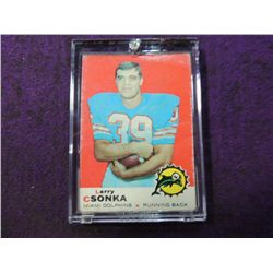 1969 TOPPS LARRY CSONKA #120 FOOTBALL CARD