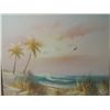 Image 2 : BEACH PAINTING SIGNED AND FRAMED