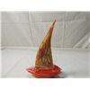 Image 2 : MURANO ITALIAN GLASS SAIL SHIP SCULPTURE
