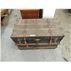 Image 2 : ANTIQUE TRAVEL TRUNK