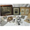 Image 1 : LOT 4 ANTIQUE PHOTOS FRAMED & LOOSE PHOTOS