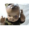 Image 2 : ANTIQUE COMPOSITION ARMY MILITARY BOY DOLL