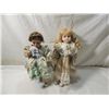 Image 1 : LOT 2 DESIGN DEBUT PROCELAIN DOLLS