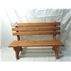 Image 2 : CUTE WOODEN SMALL DOLL BENCH
