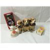 Image 1 : LOT 4 ASSORTED FIGURINES & COLLECTIBLES