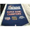 Image 1 : NEW ENGLAND PATRIOTS FELT BANNER