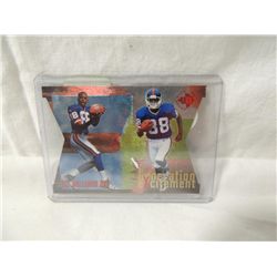 UPPER DECK IKE HILLIARD FOOTBALL CARD
