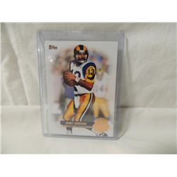 2012 TOPPS KURT WARNER FOOTBALL CARD