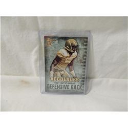 2012 TOPPS MORRIS CLAIBORNE BAC-MC FOOTBALL CARD