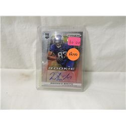 2013 PANINI RODNEY SMITH ROOKIE AUTOGRAPH CARD