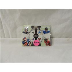 2010 TOPPS PRIME ROOKIES FOOTBALL PLAYERS CARD