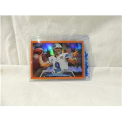 2013 TOPPS MATTHEW STAFFORD #140 FOOTBALL CARD