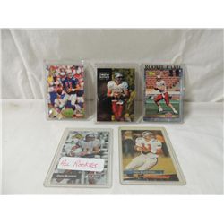 LOT 5 DREW BLEDSOE FOOTBALL CARD