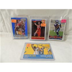 LOT 4 FOOTBALL & BASKETBALL CARDS