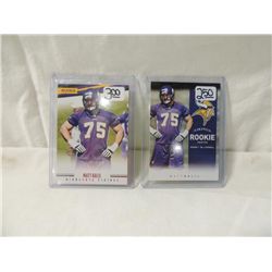 LOT 2 MATT KALIL FOOTBALL CARDS