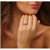 Image 1 : Platinum 1.37ctw Diamond Ring