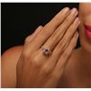 Image 1 : 14KT Rose Gold 1.66ct Morganite and Diamond Ring