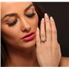 Image 1 : Platinum 1.14ctw Diamond Ring