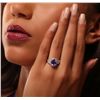 Image 3 : 14KT White Gold 2.42ct Tanzanite and Diamond Ring