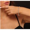 Image 2 : 14KT White Gold 3.48ctw Diamond Bracelet